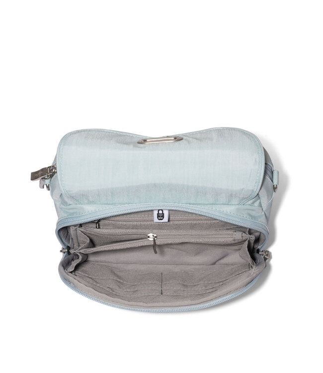 Baggallini Coastal Flip Lock Camera Crossbody Bag - Pool