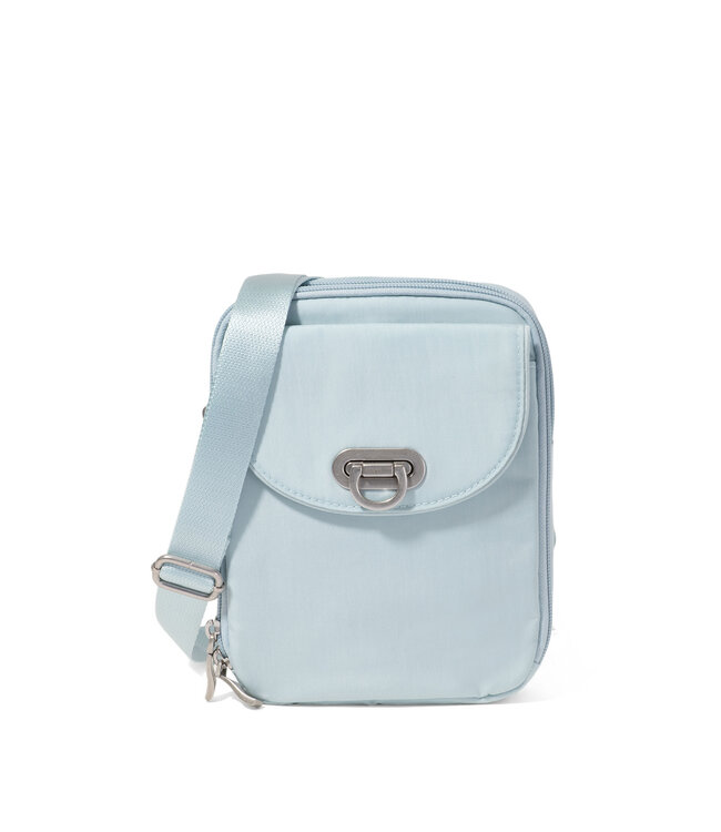 Baggallini Coastal Flip Lock Venture Crossbody - Pool