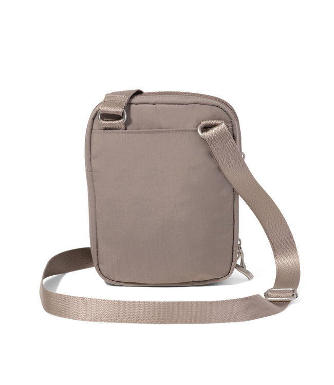 Baggallini Coastal Flip Lock Venture Crossbody - Moonrock