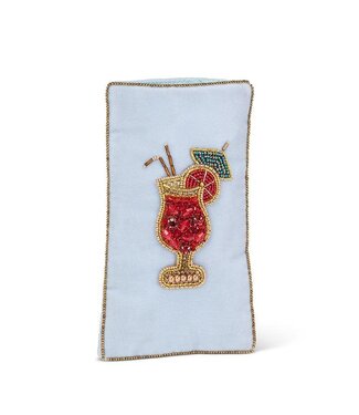 Abbott Velvet Glasses Case - Strawberry Pina Colada