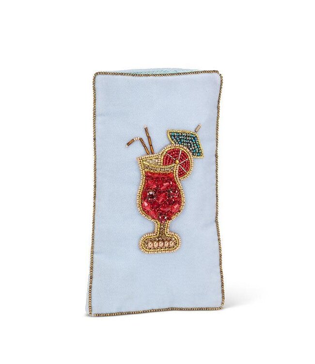 Abbott Velvet Glasses Case - Strawberry Pina Colada
