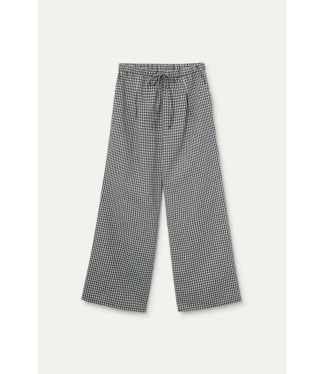 Compania Fantastica Gingham Wide Leg Trousers - Checker