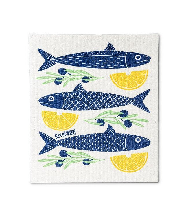 Abbott Fish & Lemon Dishcloth