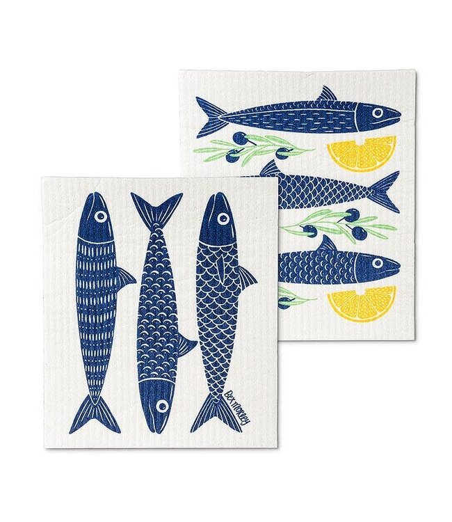 Abbott Fish & Lemon Dishcloth