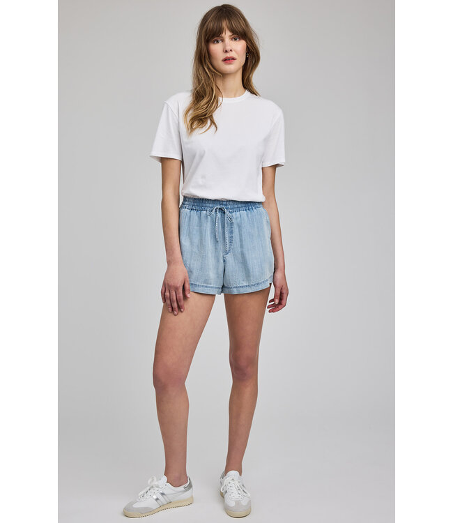 Gentle Fawn Tencel Tessa Shorts - Light Blue