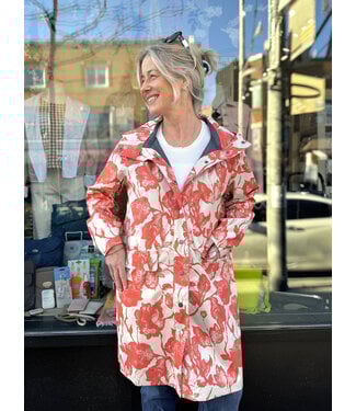 Cream CROlif Raincoat - Paprika Oatmeal