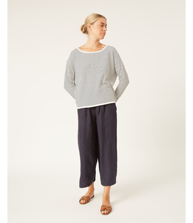 naif Wilo Linen Sweater - Stripes