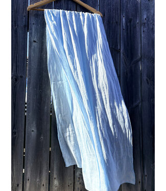 Linen Scarf - Sky