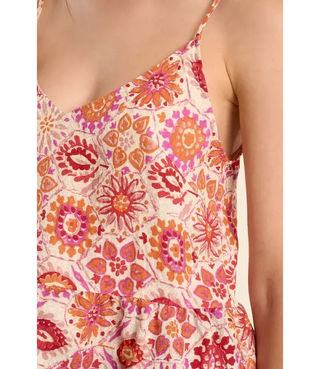 Molly Bracken Melissa Ruffle Camisole - Orange
