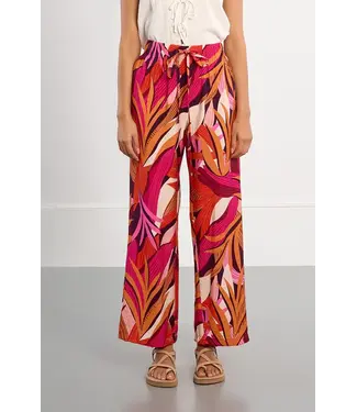 Molly Bracken Wide Leg Print Trousers - Marquise