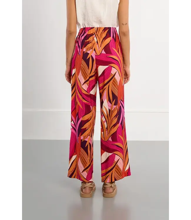 Molly Bracken Wide Leg Print Trousers - Marquise