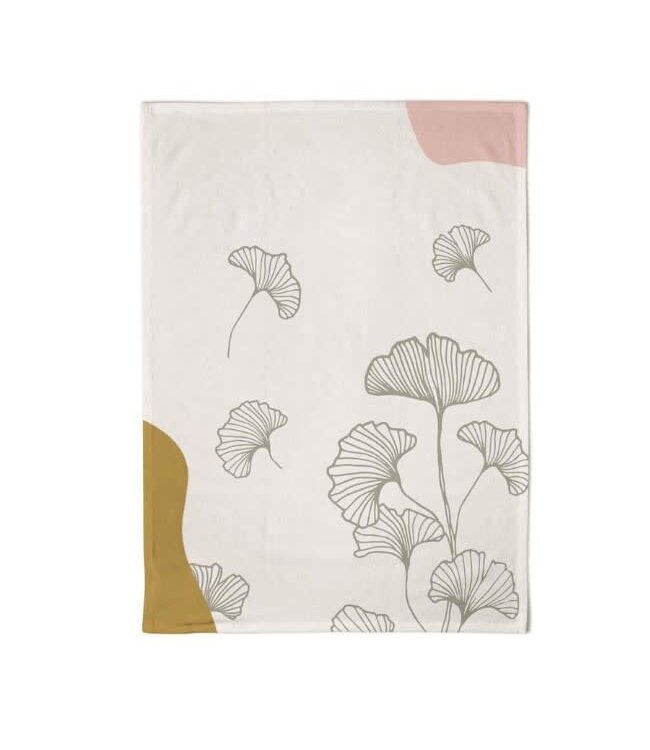 Organic Kitchen Towel - Ginkgo