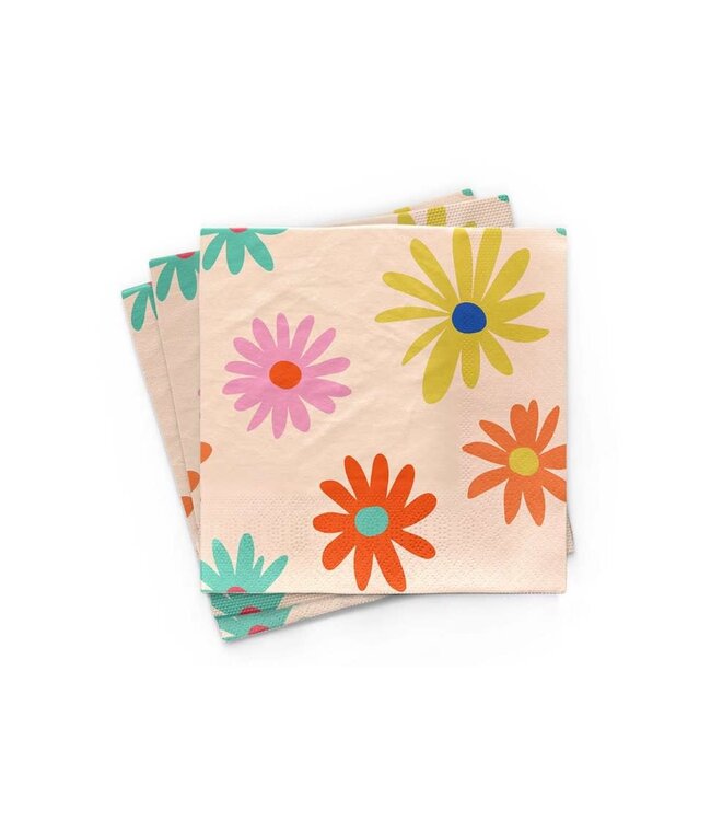 Bamboo Napkins - Flower Power