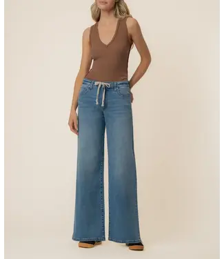 KUT Jeans Maya High Rise w/Drawstring - Protect