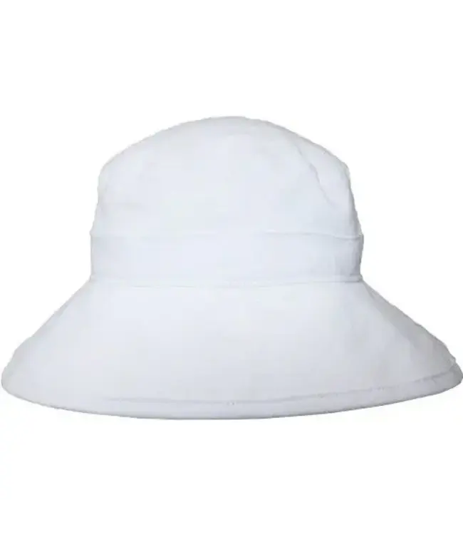 Puffin Gear Linen Garden Sun Hat - White