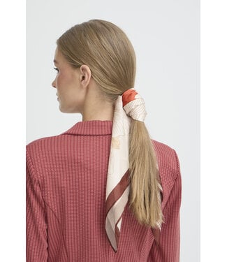 ICHI IAgnethe Scarf - Burnt Ochre