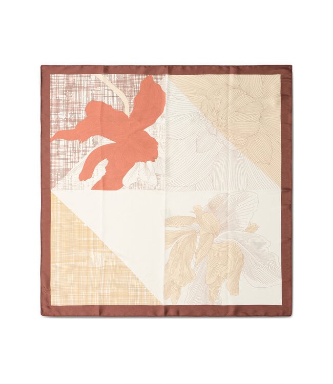 ICHI IAgnethe Scarf - Burnt Ochre