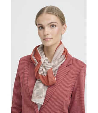 ICHI IAnnie Scarf - Rust