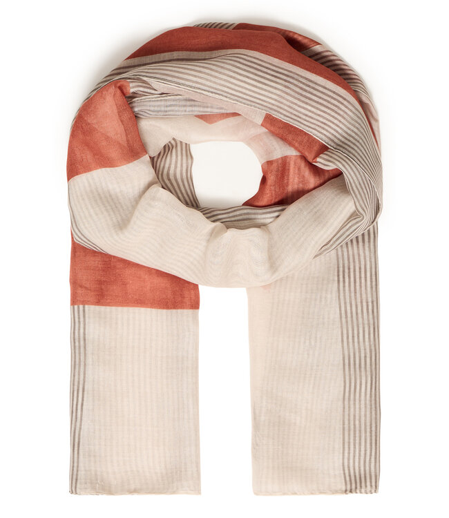 ICHI IAnnie Scarf - Rust
