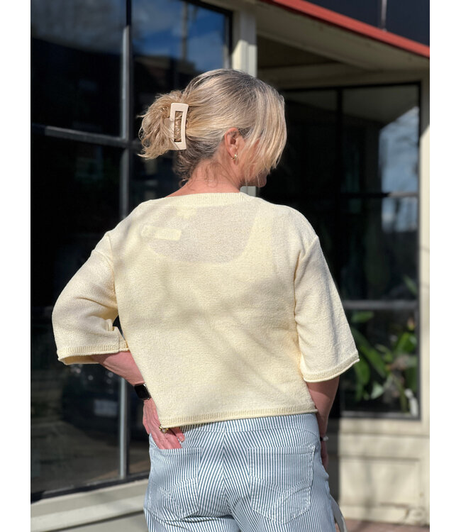 Gentle Fawn Genevieve Cardigan - Cornsilk