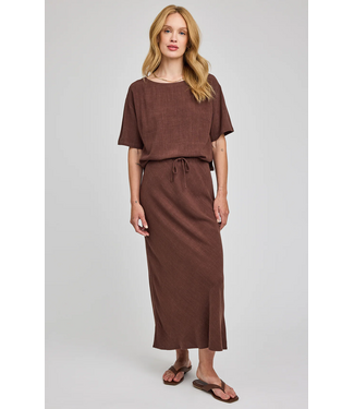 Gentle Fawn Cassia Skirt - Espresso