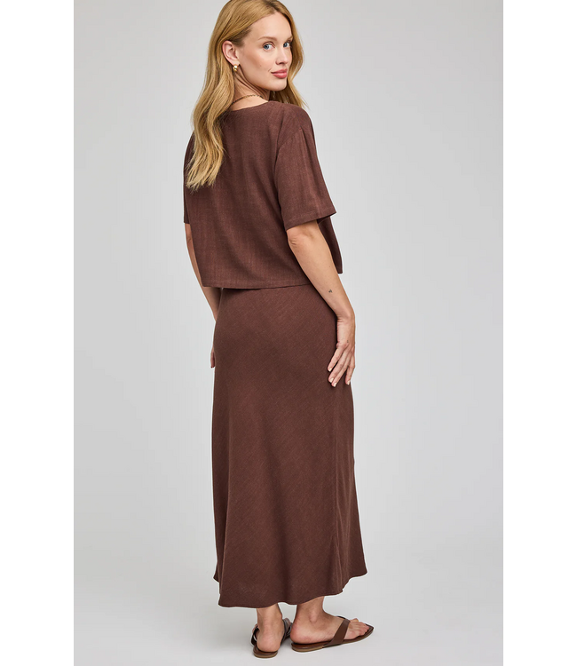 Gentle Fawn Cassia Skirt - Espresso