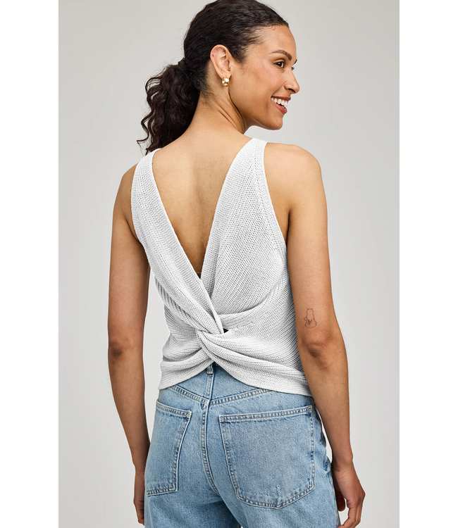 Gentle Fawn Kelsie Knit Tank - White