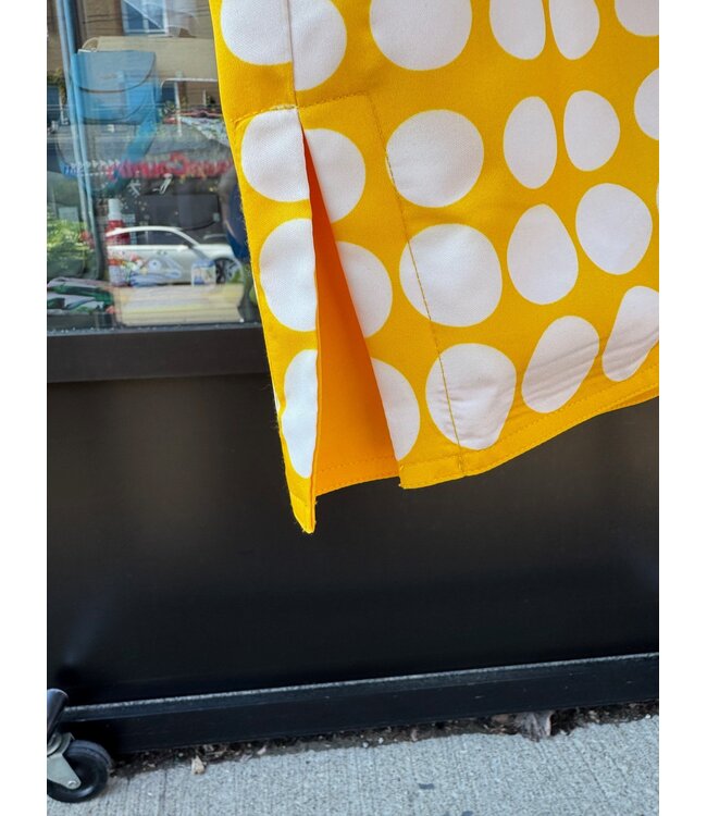 Sportables Turn Cuff Dot Reversible Rain Coat - Sun