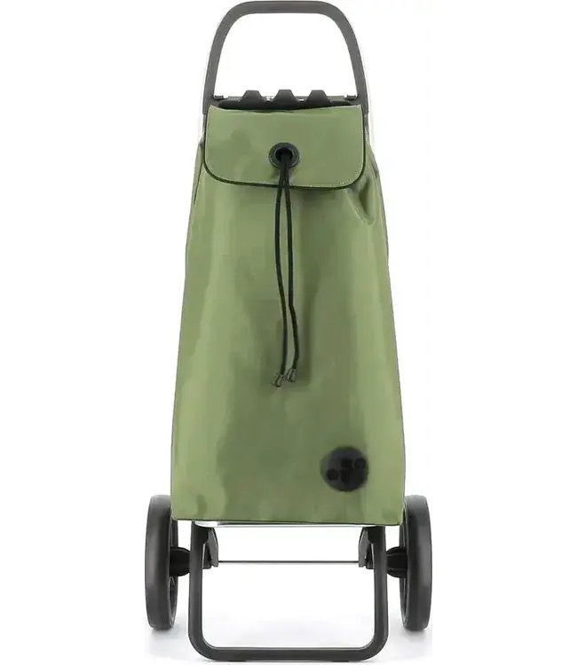 Rolser Shopping Cart - Large Wheels Foldable - Olive