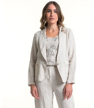 Linen Blazer - Beige