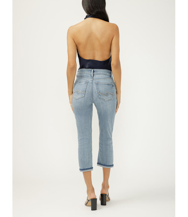 Silver Jeans Avery Capri High Rise - Orlando