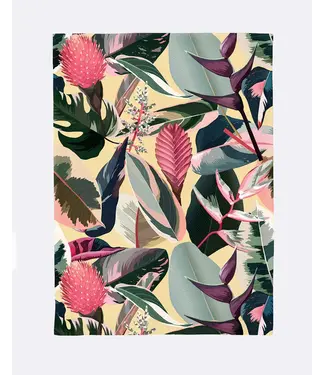Organic Kitchen Towel - Tropical Escape