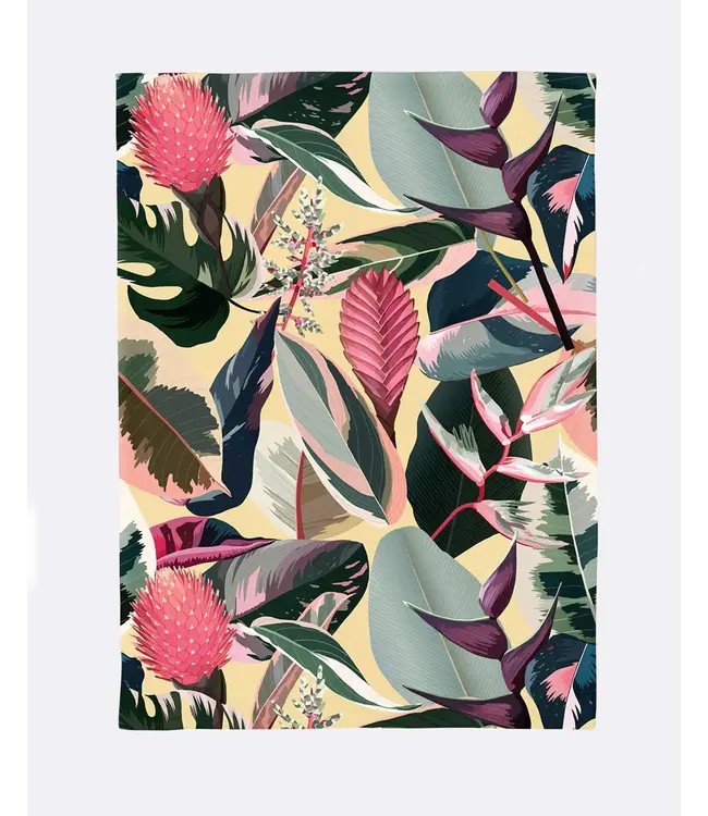 Organic Kitchen Towel - Tropical Escape