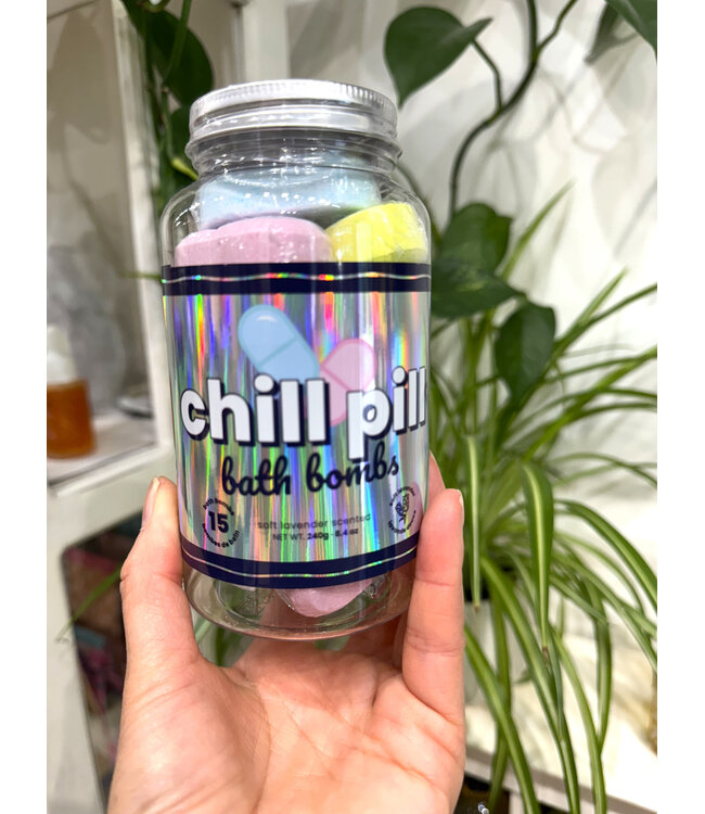 Main and Local Chill Pill Bath Bombs - Soft Lavender