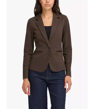 ICHI Kate Blazer - Chocolate Torte