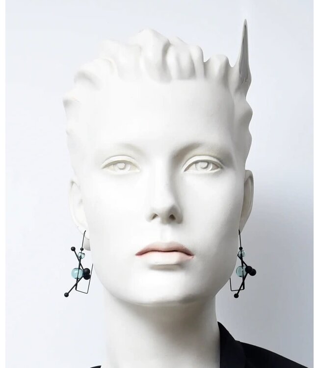 Pursuits Révé Earrings - Aqua