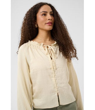 Cream CRGonia Blouse - Bleached Sand