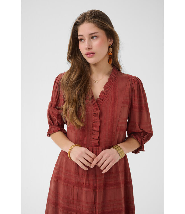 Cream CRLyc Short Dress - Brandy