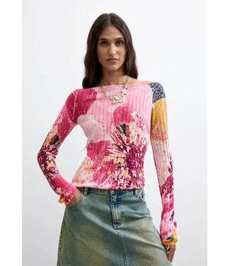 Desigual Floral Pull-Over - Jersey Roses