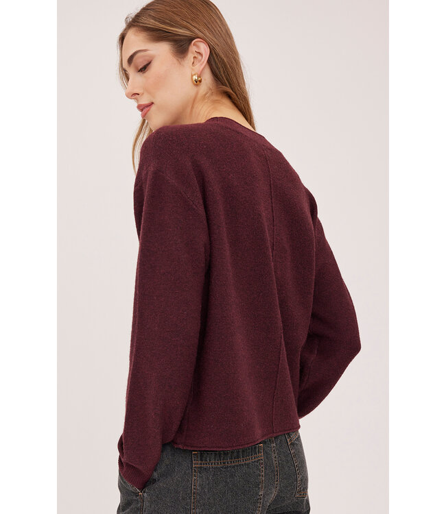 Gentle Fawn Wanda Cropped Pullover - Fig