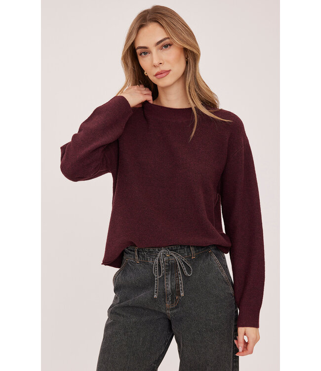 Gentle Fawn Wanda Cropped Pullover - Fig