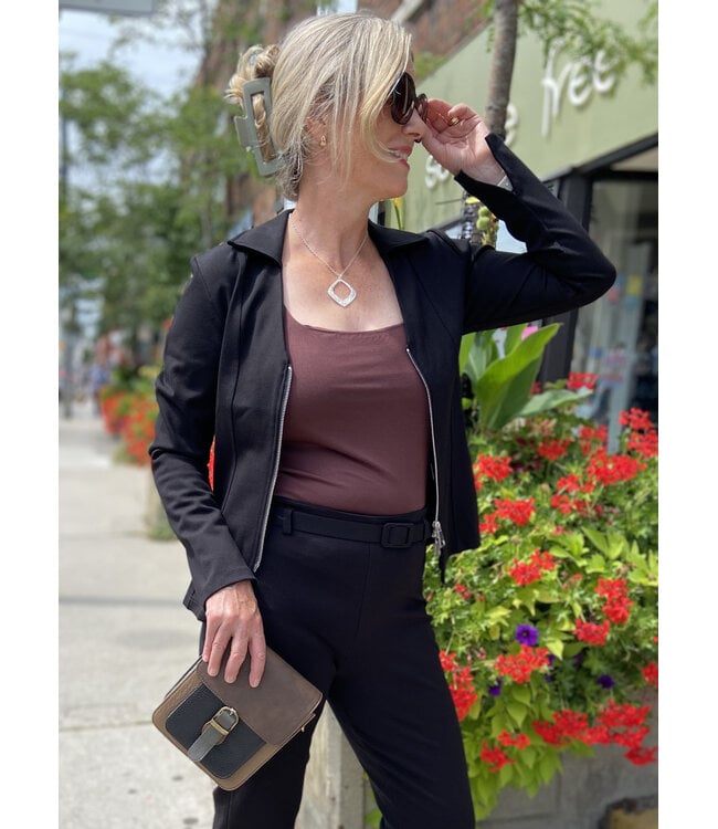 Astrid Piper Jacket - Black