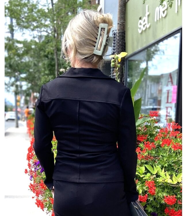 Astrid Piper Jacket - Black