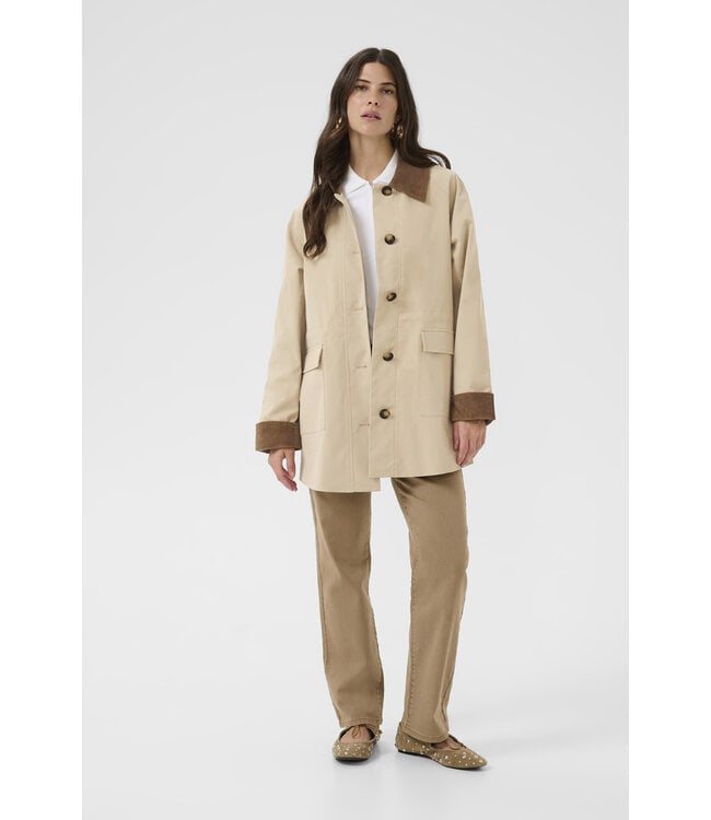 Cream CRJaxy Jacket - Savannah Tan