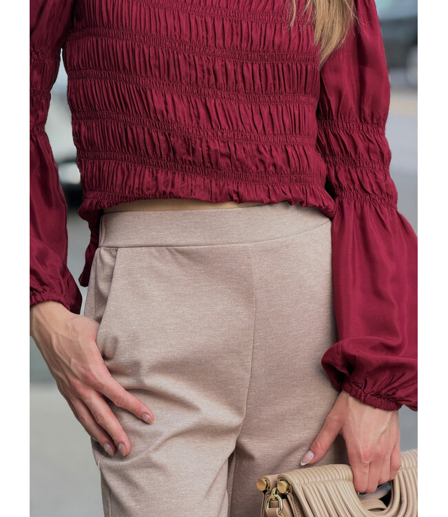 Cream CRAnett Wide Pant - Cream