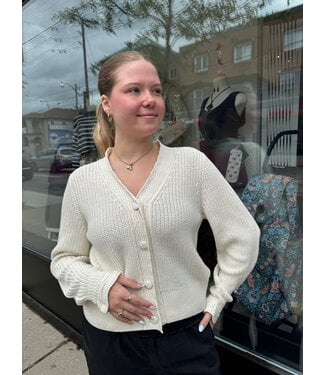B. Young Bymellax Cardigan - Birch