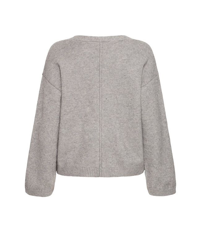 ICHI Alize Cardigan - Grey