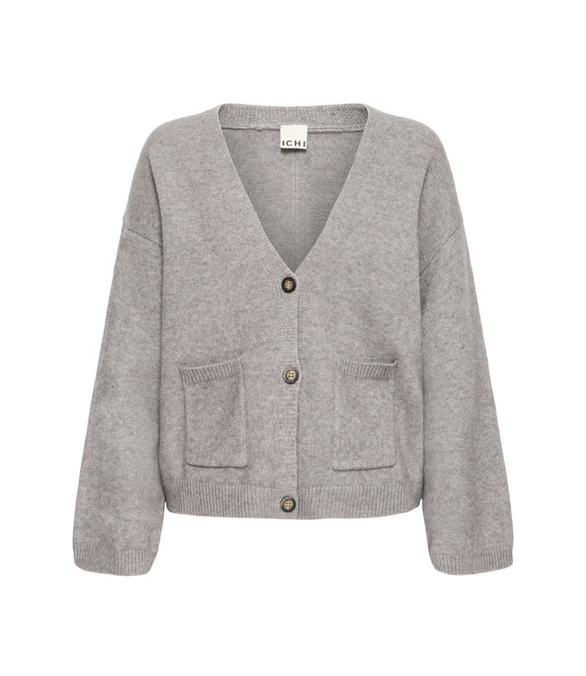 ICHI Alize Cardigan - Grey