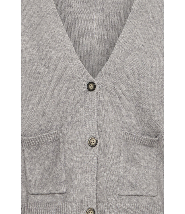 ICHI Alize Cardigan - Grey