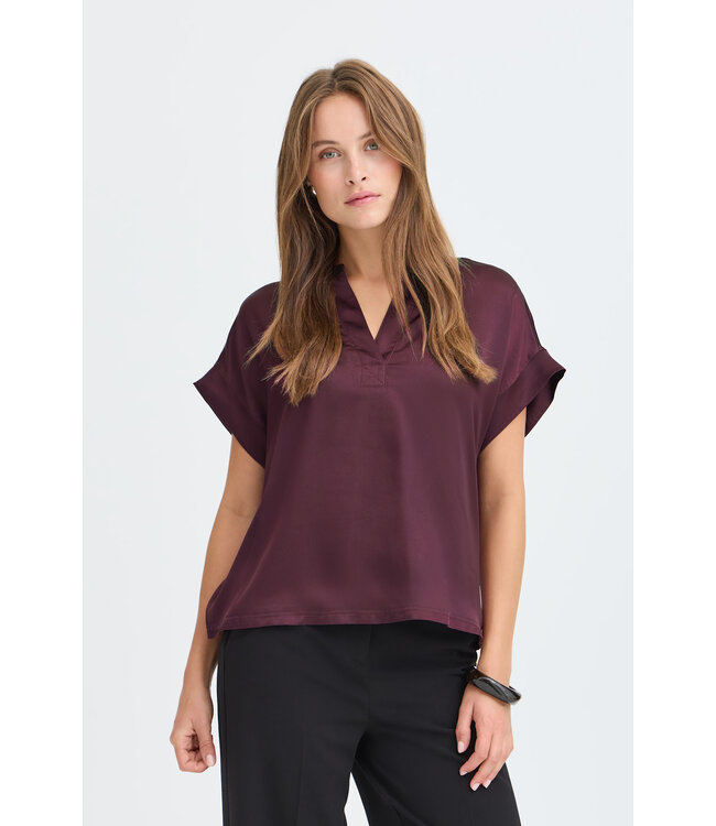 B. Young Selita V Placket Neck - Fig